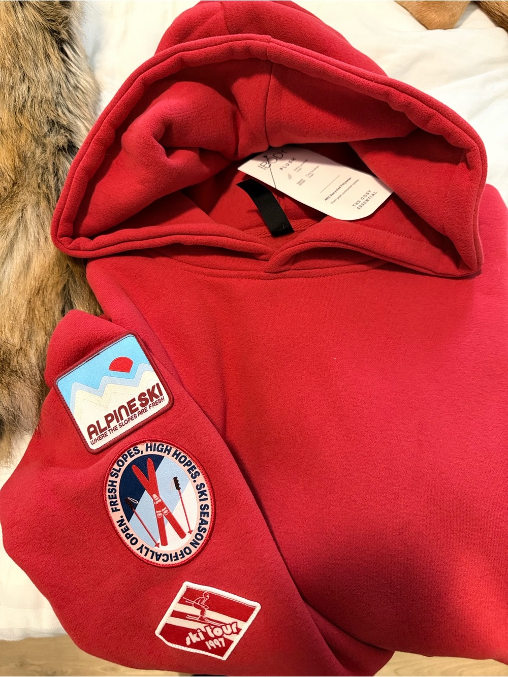 Cotton On BODY Plush Hoodie NWT